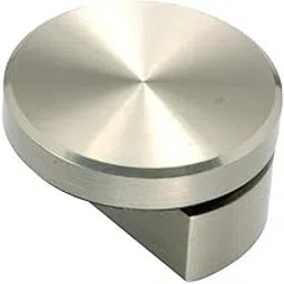 6mm Half Round Mirror/Glass Holder Bracket Silver Pack of 20-picture-22