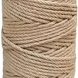 Jute Twine Rope String for Home Decorating, Cat Scratcher Post Tree, DIY Arts Crafts, Garden, Binding, Packing Material 1/6 in (4 mm) X 328 Ft (100 Meters)-picture-22