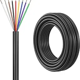 Firmerst 18/9 Solid Sprinkler Wire for up to 8 Valves System 30 Feet-image-46