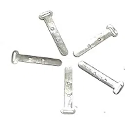 Litost® Aluminium/Buckle/TIN/Joint - Cable Clips Without Nails 50 MM = Pack of 5 PKT-image-4