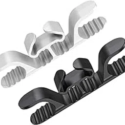 KIPSOME Wire Organizers for Cords 2pcs Kitchen Appliances Wire Organizer Adhesive Cord Organizer Holder Kitchen Cord Organizer for Aliances-image-98