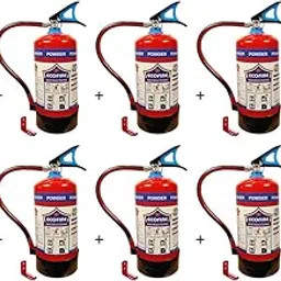 Eco Fire ABC Powder Type 4 Kg Fire Extinguisher (Red) Pack of 10-image-14