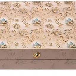 Printed Cash Box – Secure, Stylish & Customizable Design for Cash Storage (Luxury Floral)-picture-12