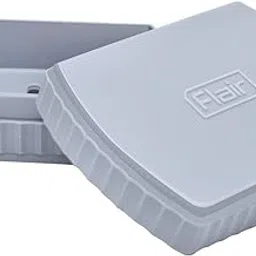 FLAIR Estella Soap Case – Stylish, Reusable & Durable Soap Box for Bathroom & Shower Use (Grey) image 1