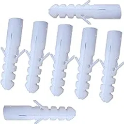 MEI Manifold Electric India 32 mm (1.25inch) Plastic Wall Plugs/Nylon Sleeves/Rawl Plug/Nylon Plugs/Nylon Wall Plugs/Screw Sleeve(100 pcs)-image-62