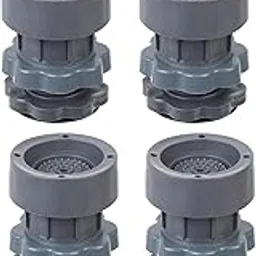 trovexa Washing mashing Vibration Pads Dryer Shock Noise Cancelling Pads, Anti Vibration Pads, Height Adjustment Feet for Refrigerators, Stand, Washing Machine Stand (Pack of 4 | Multicolor)-picture-20