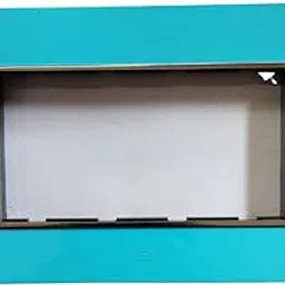 Modular Switch Plate Cover Frame | Switch Board Face Plate | Durable Polycarbonate Electric Switch Cover (4M, Sky Blue)-picture-21