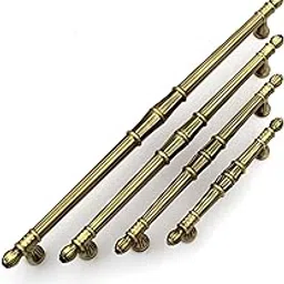 ABVIN Vintage Bar Handles, Modern Gold Cabinet Hardware, Furniture Pulls for Doors, Cabinets, Cupboards & Drawers (5.6 inch)-image-15
