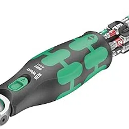 Wera Zyklop Pocket Set Imperial 1, Ratchet Screwdriver Set, 13 Pieces, Black Green-picture-16