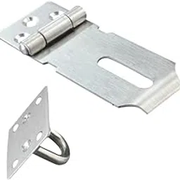 CosmoMart® Stainless Steel Security Gate Door Latch Cabinet Door Lock Hardware 1# 3inch-picture-10