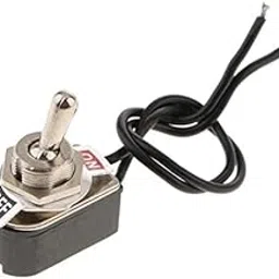SHOPORA® 5xHeavy-Duty Toggle Switch,SPST,ON-OFF,6A/125V,120mm/4.72inch Wire Terminal Business & Industrial | Electrical & Test Equipment | Connectors, Switches & Wire | Switches | Toggle Switches-picture-19