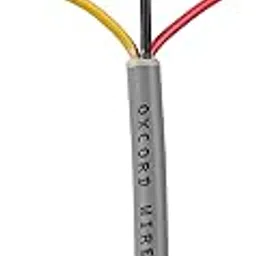 OXCORD 3 core round copper wires and cables .75mm 30 mtr for domestic and industrial electric connections (30M)-picture-20
