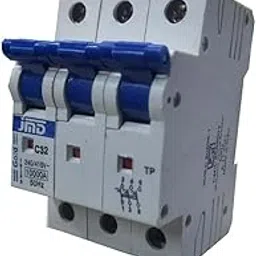 JMD GOLD 32/A TP C-Curve 415-V/10000A/Breaking Capacity, 50-HZ ISI Mark Triple Pole MCB-picture-14