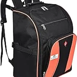 Pahal Nylon Tool Bag Backpack Waterproof Heavy Duty for Tools of Electrician,Technician, Black/Orange 36 Pockets 17 INCH-image-23