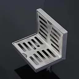 2 inch Outlet Roof/Balcony/Terrace/Bathroom/Side Wall Corner Parapet Scupper L Shape Drain in Stainless Steel 304 (100x100x15 mm) with Outlet: 50 mm (2 inch)-picture-10
