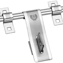 Harrison BH0816 SLIDO Heavy-Duty Glossy finish Stainless Steel Aldrop for Main Door | Door Latch for Wooden Door, Gate, Double Door, Single door | Door Accessories | 8 Inch, Rod Thickness 14mm (1 set)-picture-11