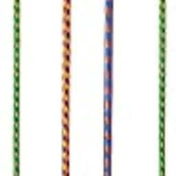 Aqbah High Strength Elastic Bungee Cord for Motocycle, Luggage Tying Rope with Hooks (Multicolour) - 6 FT Set of 4-image-8