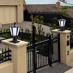 Zyvola Solar Powered Outdoor LED Lanterns - 2 Pack Modern Garden Path Lights for Yards & Driveways - 15" Tall-picture-21