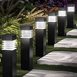 Zyvola Solar Powered LED Outdoor Ground Lights - Waterproof Pathway Lights for Garden, Patio, Courtyard & Balcony Decor-picture-34