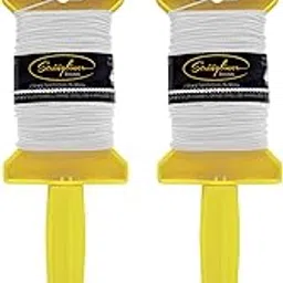 11153 Original Mason’s Line Reels – 100′. Stringliner® Original BRAIDED WHITE 100'. (2 Pack)-picture-11