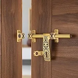 Diamod Series Brass Heavy Aldrop for Single Door for Home/Office Door (Coffee Antique, 10 Inch)-picture-15