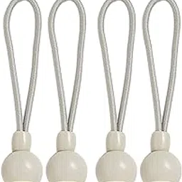 Universal Bungee Tie Down,Outdoor Blinds Parts,Weather Resistance,for Exterior Roller Shades and Outdoor Roller Blinds,Original Length 4 Inch(Sand,4 pcs)-picture-10