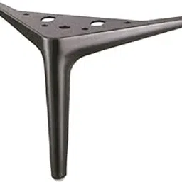 Zohra Hardware Sofa Hardware Leg 6 Inch / 15 Cms Sofa Furniture (Rich Look) Stainless Steel Heavy Model Italian Shape Design Sofa Leg Set of 4 (6 inches, Matte Black)-image-2