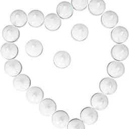 Myronyx Set of 12 Flameless Floating Candles – Battery Operated LED Tealights for Wedding, Decor, Parties & Events image 1