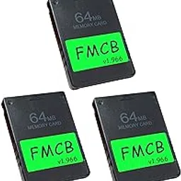 Skywin FMCB Free McBoot Card v1.966 for PS2-3 Pack Plug and Play PS2 Memory Card - 64 GB Memory Card PS2 Runs Games in USB Disk or Hard Disk-image-0