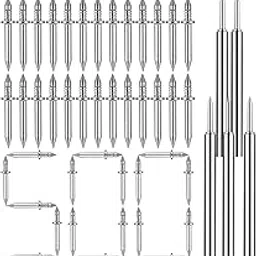 Double-Head Skirting Thread Seamless Nail, Skirting Line Without Marks Nail,Invisible Security Screws,Equipped with Nail Specific Sleeve Tool,Solid Wood Baseboard Double-Headed Nails 500 Pcs.-picture-41