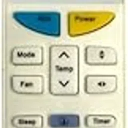 Rosolly AC Remote No. 255 Compatible-Replacement for Bluestar AC Remote Control (White)-PID58167 image 1