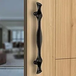 Plantex Oscar Heavy Duty Door Handle/Door & Home Decor/17-inches Main Door Handle/Door Pull Push Handle - Pack of 1 (308-Smooth Black Finish) - 3 Years Warranty-picture-30