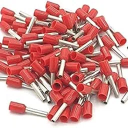 KAMCON? Wire Ferrules Copper Crimp Connectors,Wire Crimping Tool Kit,Insulated Cord Pin End Terminal (100, 1 SQMM (E1008))-picture-28