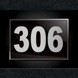 Number Plate 306 Room, Door No,Rack Numbers Warehouse, Black Acrylic Background with Silver Letter with PVC Waterproof Sticker | Wall Stickers-image-69