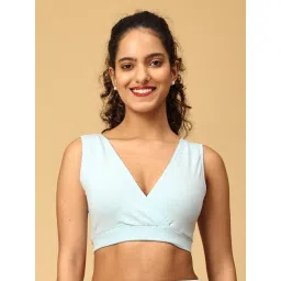 The Mom Store Maternity Nursing Sleep Bra - Sky Blue image 1