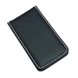 ujeavette 3xMagnetic Money Clip Dollar Cash Clamp Card Holder Wallet Black_80x46x8mm image 1