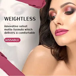 CurlyTales Set of 4 True Matte Vegan Long Lasting Liquid Lipstick with Vit E - 4 ml each image 3