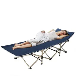 PIKFOS Folding Camping Bed - Camping Cot, Lit De Camp, Cot Folding Bed for Adults, Sleeping Bed, Carry Bag & Storage Bag, Extra Wide Sturdy, Holds Up to 500 Lbs, Lightweight, Outdoor & Indoor image 1