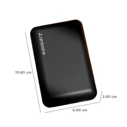 ambrane Powerlit XL Lite 20000 mAh 22.5W Fast Charging Power Bank (2 Type A and 1 Type C Port, Multi Layers of Chipset Protection, Black) image 2