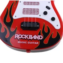 Goyal's Musical Guitar with Light and Pre-stored Notes with Nylon Wires | Toy Guitar with Light and Music for Kids (21 Inches) image 5