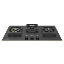 Sunflame SHA 378 SBS Toughened Glass Top 3 Burner Automatic Hob (Flame Failure Device, Black)-image-15