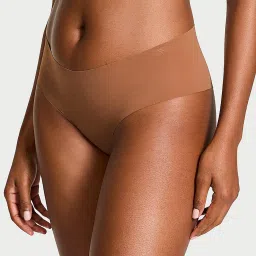 victoria's secret intimates Victoria's Secret No-Show Cheeky Panty Brown image 1