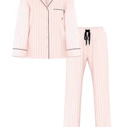 victoria's secret intimates Victoria's Secret Pink Stripes Shirt & Pyjama image 3