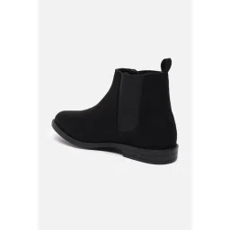 Van Heusen Women Black Solid Chelsea Boots image 3