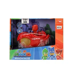 PJ MASK Kids Red Solid Mission Racer Gekko Die-cast Vehicle-picture-24