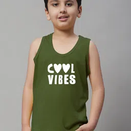 Friskers Boys Bio wash Printed Pure Cotton Basic Vests-picture-13