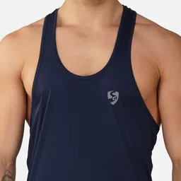 SG Round Neck Sleeveless Gym Vests image 2