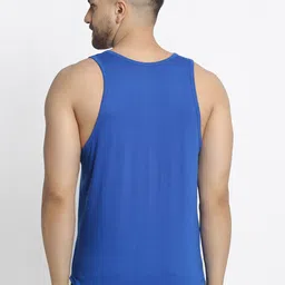 Friskers Men Pack Of 2 Printed Pure Cotton Innerwear Vests image 4