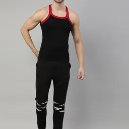 DIXCY SCOTT Men Pack Of 2 Cotton Innerwear Vests DSO-BOLD image 5