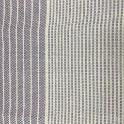 Athom Trendz Set of 4 Violet Striped Cotton Bath Towels image 3